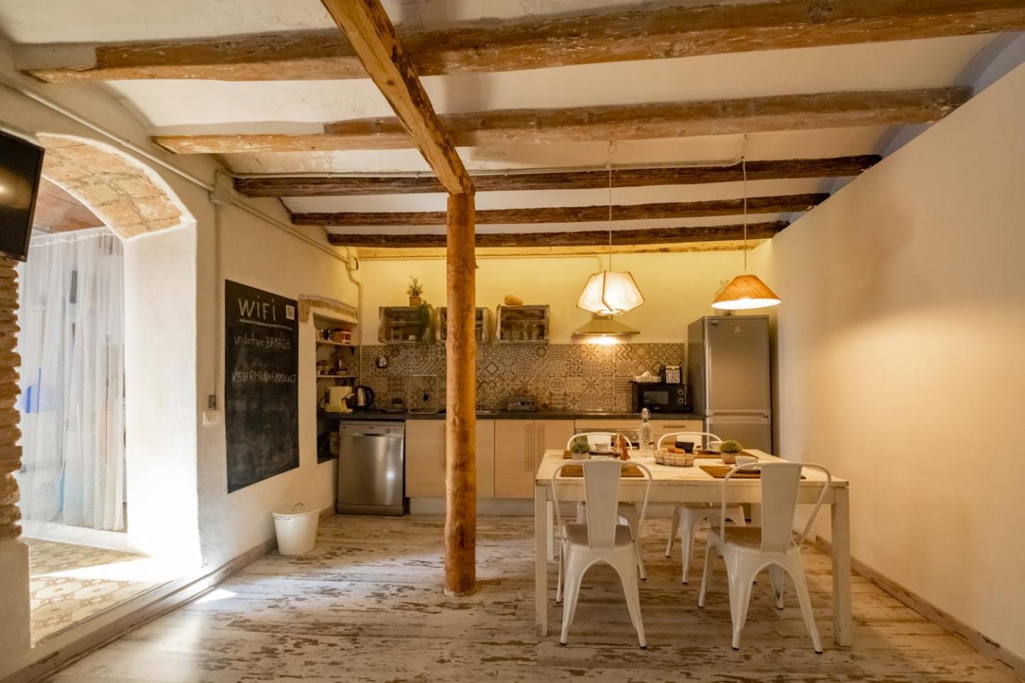 Apartamento En El Corazon De Tarragona. Planta Baja Con Patio. 외부 사진