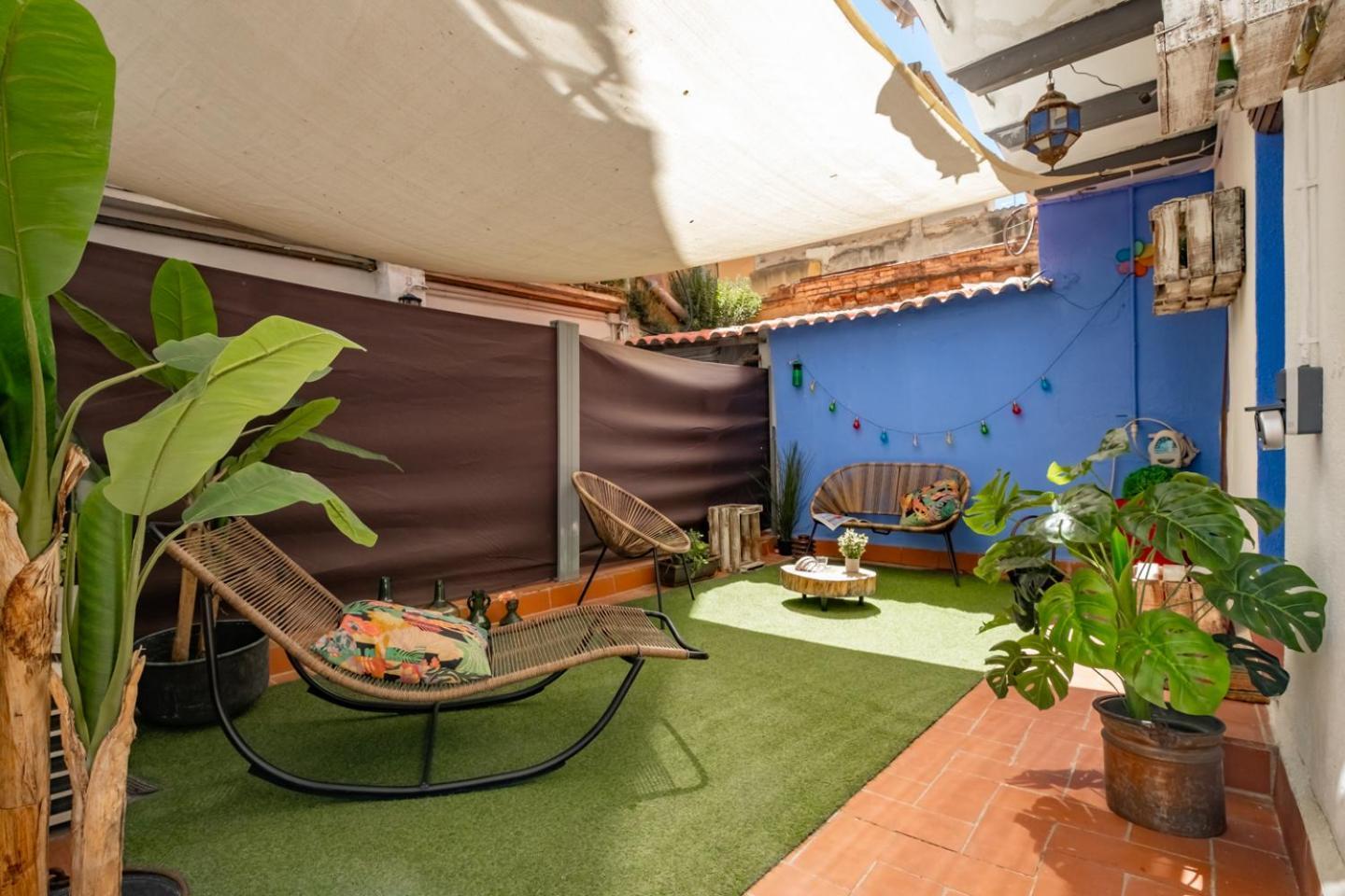Apartamento En El Corazon De Tarragona. Planta Baja Con Patio. 외부 사진